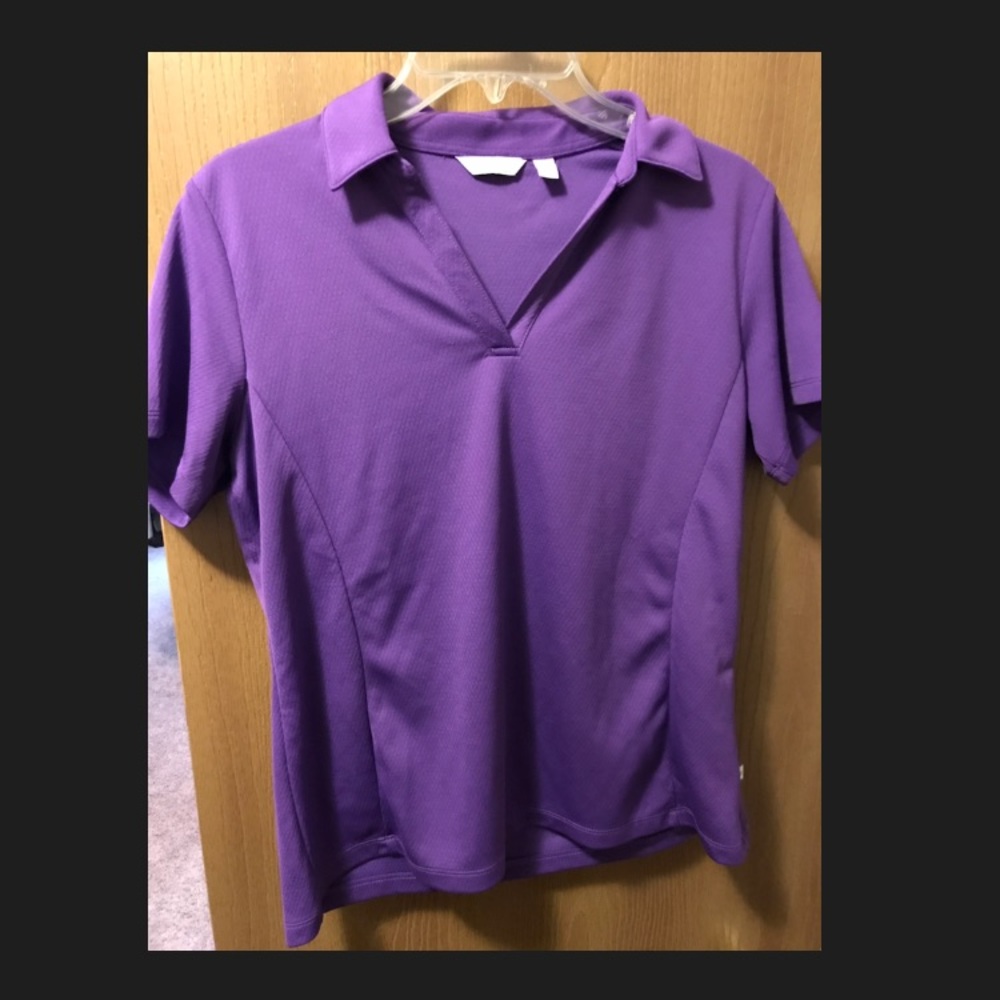 Lucy Hagen golf polo top